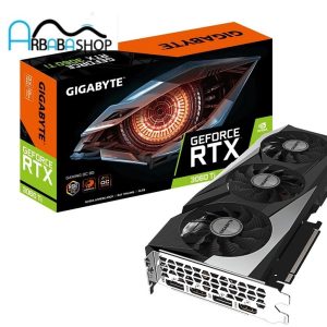 کارت گرافیک باکارتن گیگابایت استوک Giga rtx 3060 ti 8 g gaming oc ظرفیت 8 گیگابایت