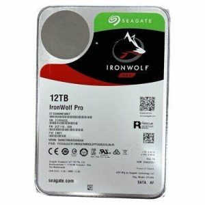 هارد اینترنال 12 ترابایت سیگیت آیرون ولف پرو مدل IronWolf Pro ST12000NE0008 استوک