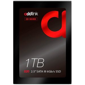 اس‌اس‌دی اینترنال ادلینک مدل S20 1TB ا Addlink S20 Internal SSD Drive 1TB آکبند